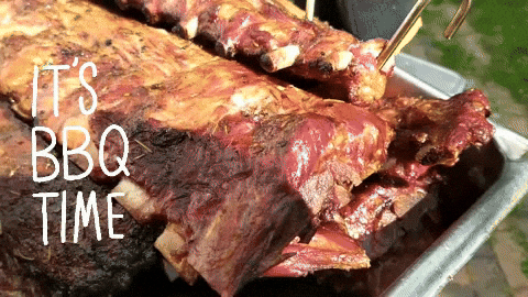 Ribs Bbq Time GIF