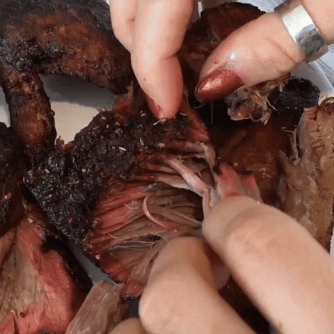 Ribs Easy To Tear Meat GIF