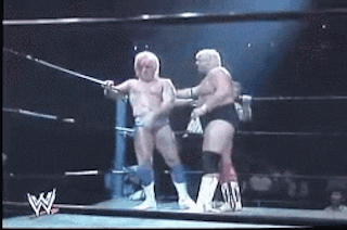 Ric Flair Collapsing GIF