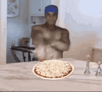 Ricardo Making Delicious Pizza GIF