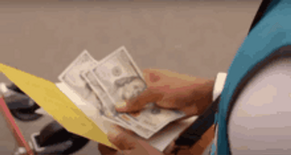Rich Black Man Counting Money Money Money GIF