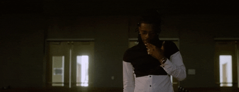 Rich Homie Quan Rubs Hand GIF