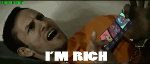 Rich Man Showing Sticker GIF