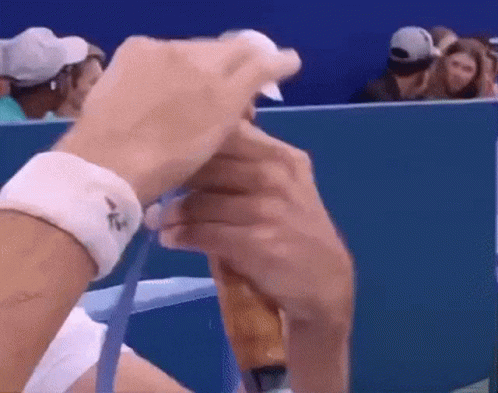 Richard Gasquet Grip Change GIF