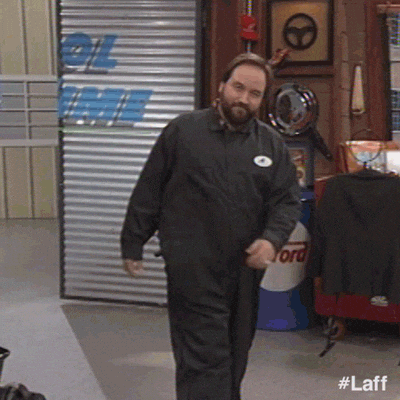 Richard Karn Walking As Modelo GIF