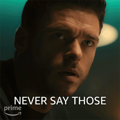 Richard Madden Never Say Those Words Again GIF