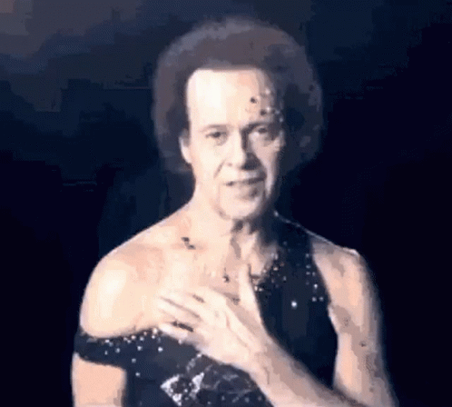 Richard Simmons Cross Dressing GIF
