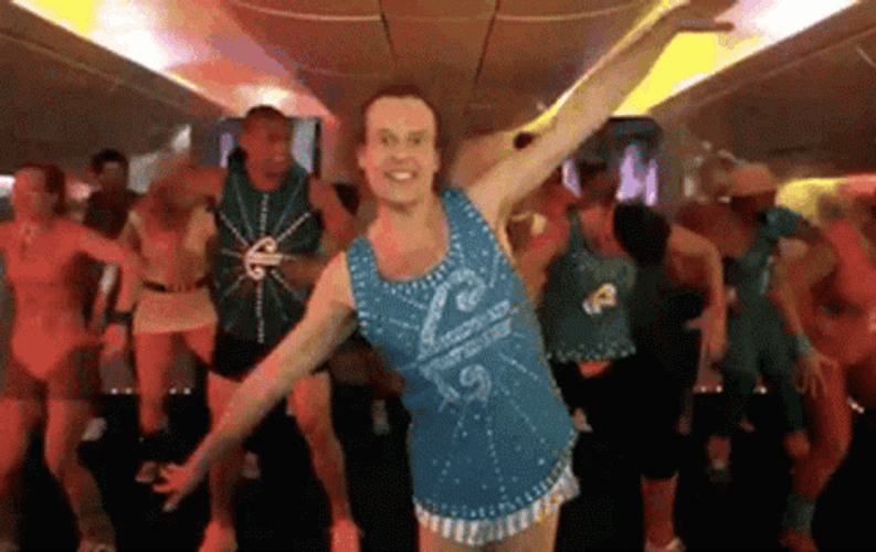 Richard Simmons Aerobic Exercise GIF