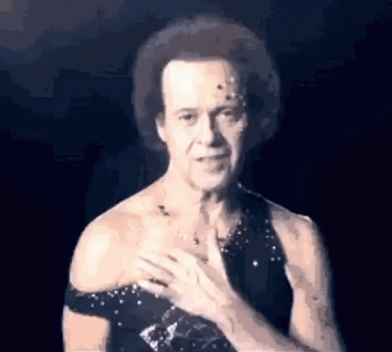 Richard Simmons Cross Dressing GIF