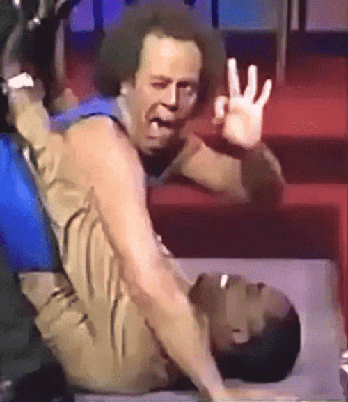 Richard Simmons Funny Face GIF