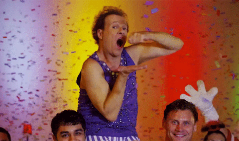 Richard Simmons Wants To Eat GIF
