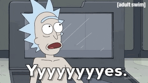 Rick and Morty Saying Yyy