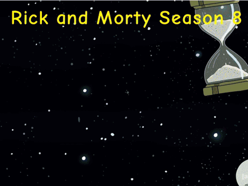 Rick and Morty Season 8 Poster With Planets