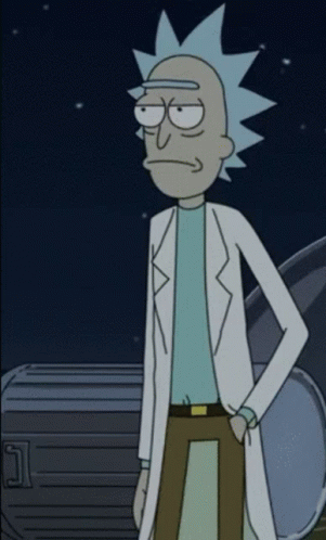 Rick And Morty Series Scientist Rick Sanchez This Sucks GIF
