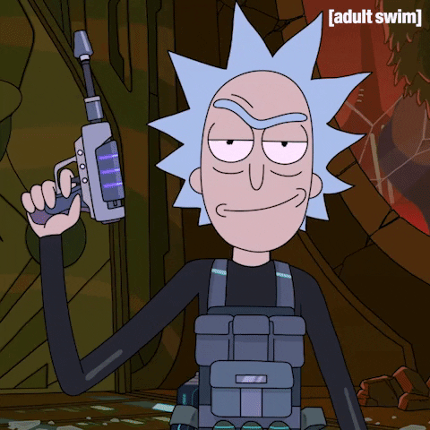 Rick And Morty Sly Smirk GIF