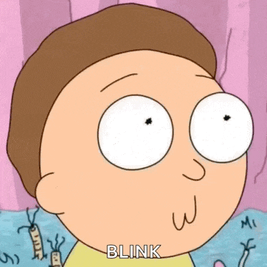 Rick And Morty Staring Gif GIF