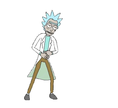 Rick from Rick and Morty Standing