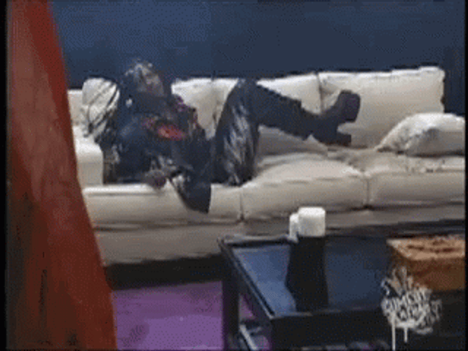 Rick James Having Fun In The Couch GIF