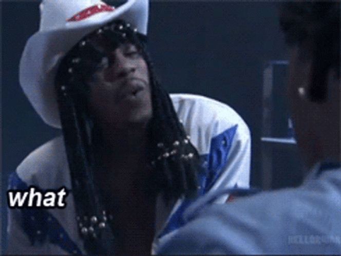 Rick James Long Hair GIF