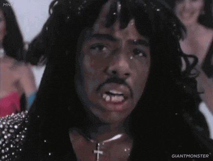 Rick James She's Super Freak GIF