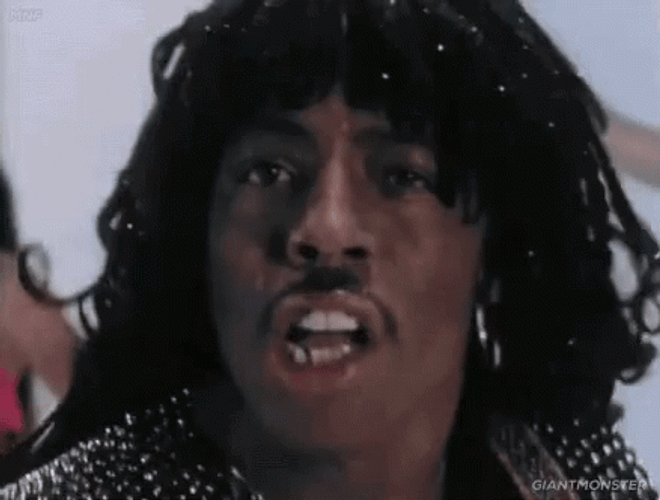 Rick James Super Freak GIF