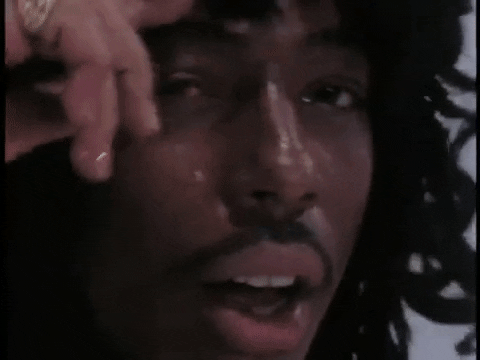 Rick James Super Sweaty GIF