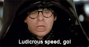 Rick Moranis We Aint Found Ludicrous Speed GIF