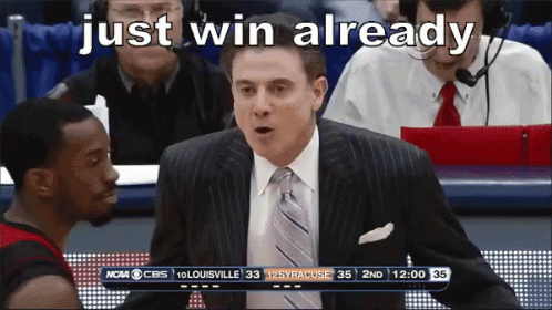 Rick Pitino Coaching Just Win Already GIF