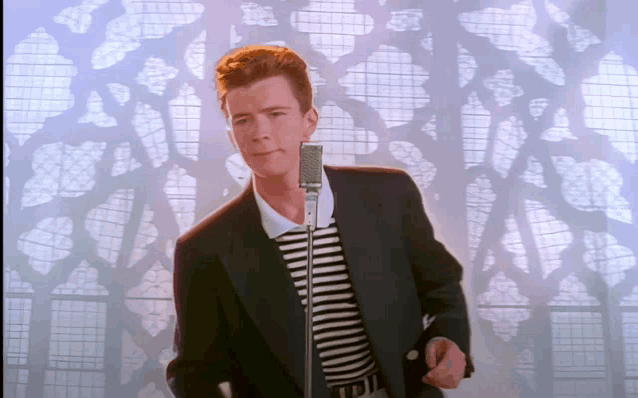 Rick Roll Meme GIF