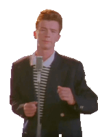 Rick Roll Sticker GIF