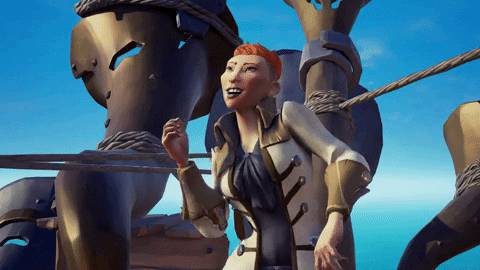 Rick Rolled Sea Of Thieves Pirate GIF