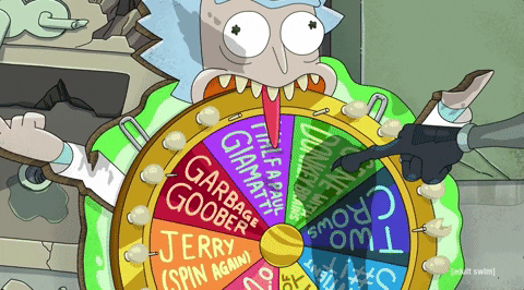 Rick's Spinner Roulette Of Fortune GIF