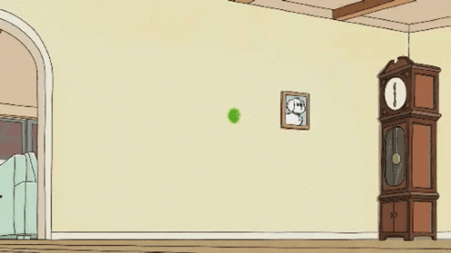 Rick Sanchez Exiting Portal Rick And Morty  GIF