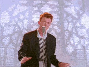 Rickroll Meme Gif GIF