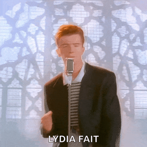 Rickroll Never Gonna Give You Up Gif GIF