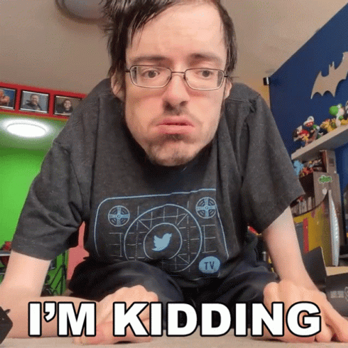 Ricky Berwick I'm Just Kidding GIF
