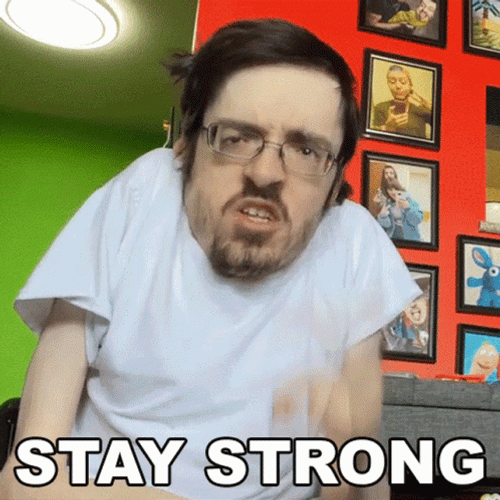 Ricky Berwick Stay Strong  GIF