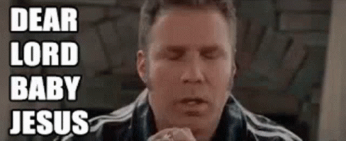 Ricky Bobby Praying Talladega Night GIF