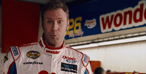 Ricky Bobby Run With Pax Talladega Night GIF