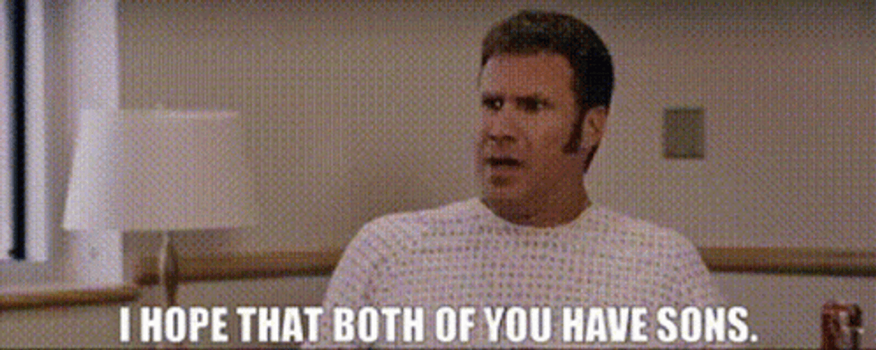 Ricky Bobby Cursing Talladega Night GIF