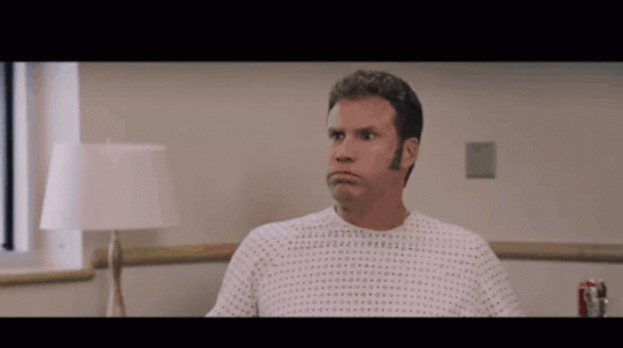 Ricky Bobby Panicking Talladega Night GIF
