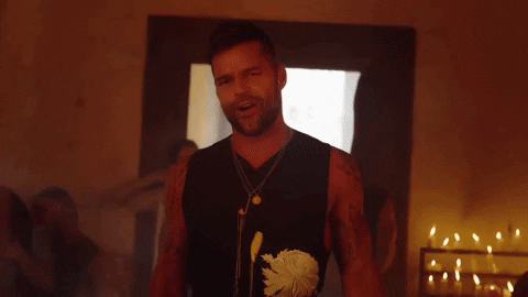 Ricky Martin Fiebre Music Video GIF