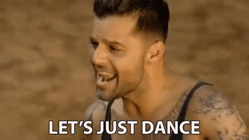Ricky Martin Let's Just Dance Vida GIF