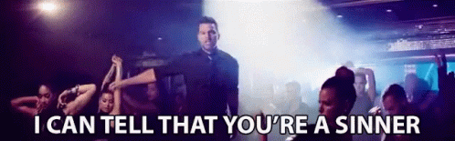 Ricky Martin You're A Sinner GIF