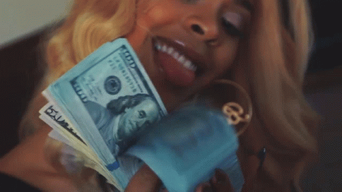 Rico Nasty Dirty Dollar Bill Talks GIF