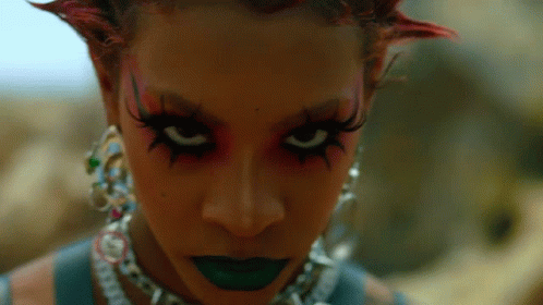 Rico Nasty Staring Youll Shoot Your Eye Out GIF