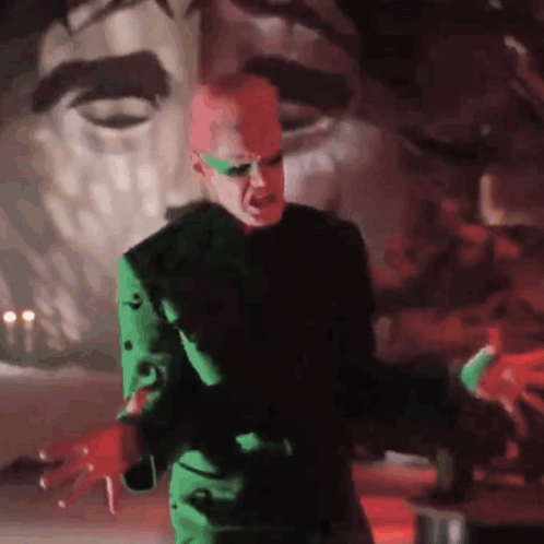 Riddler Brings Chaos In The Party GIF