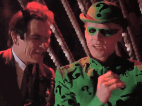 Riddler New Acquaintance GIF