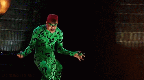 Riddler Stage Performing GIF