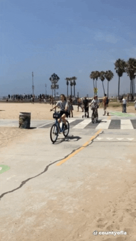 Riding Bike On A Hot Day GIF